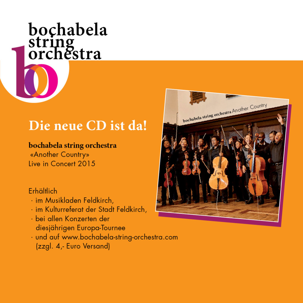 Bochabela-CD out now